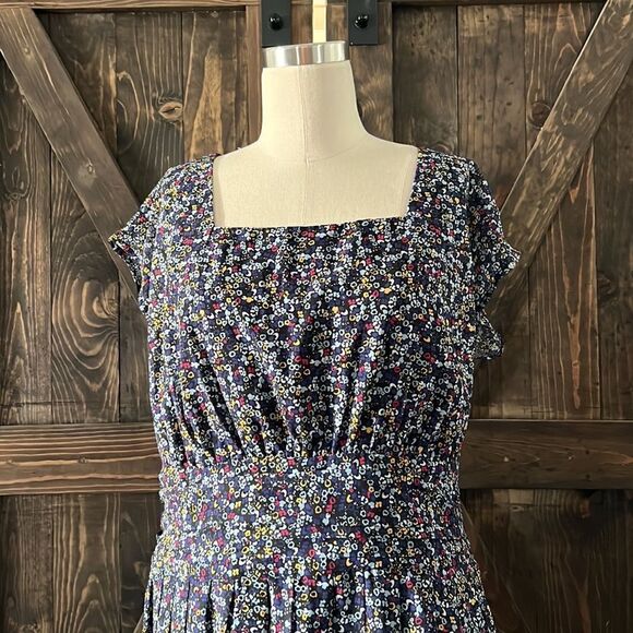 Wayward Francis colorful dress Sz-XL 16 - Picture 2 of 11